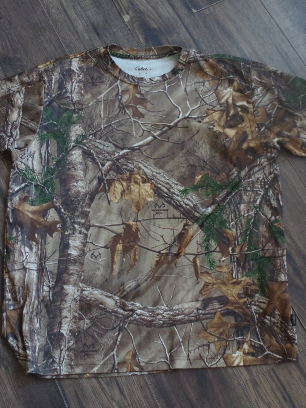 Men's Cabela's Camouflage Short Sleeve Shirt